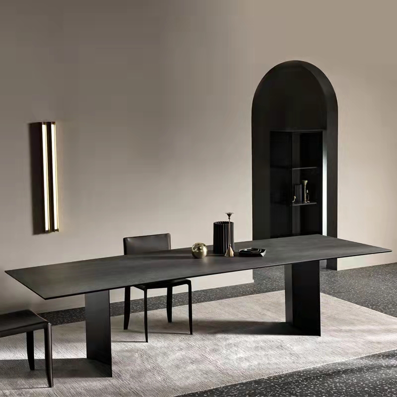 Heavyweight Solid Carbon Vegetarian Steel Tea Table Meeting Table Leg Desk Base Support Tripod Custom Design-Taobao