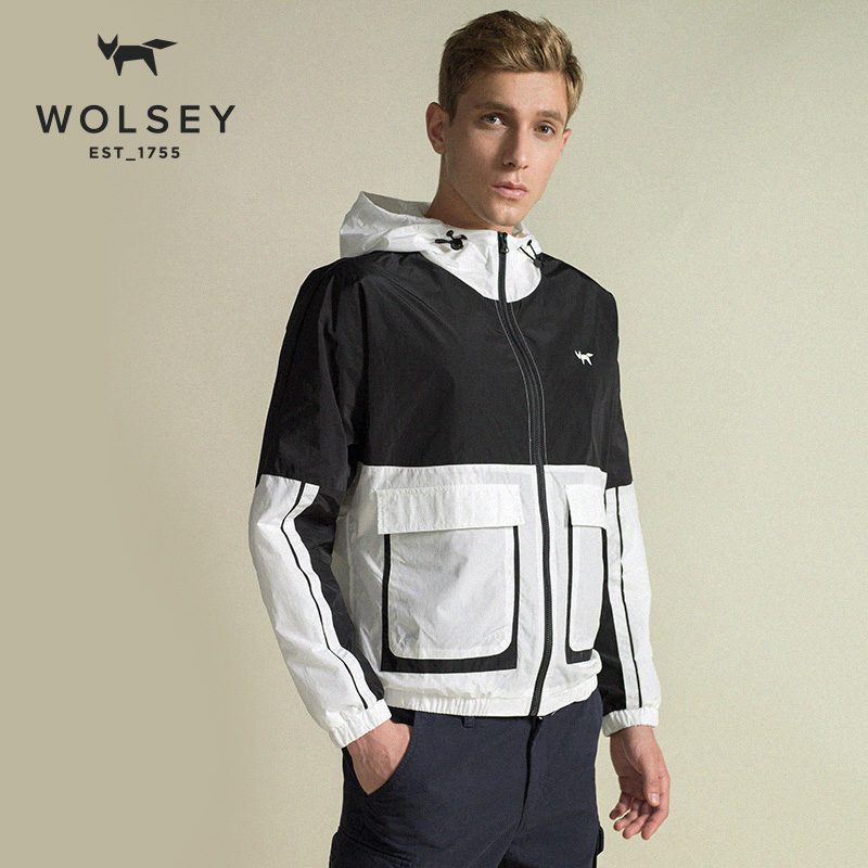 英国 Wolsey 果岭系列 男式时尚防晒衫 轻薄夹克 双重优惠折后￥139包邮 3色可选