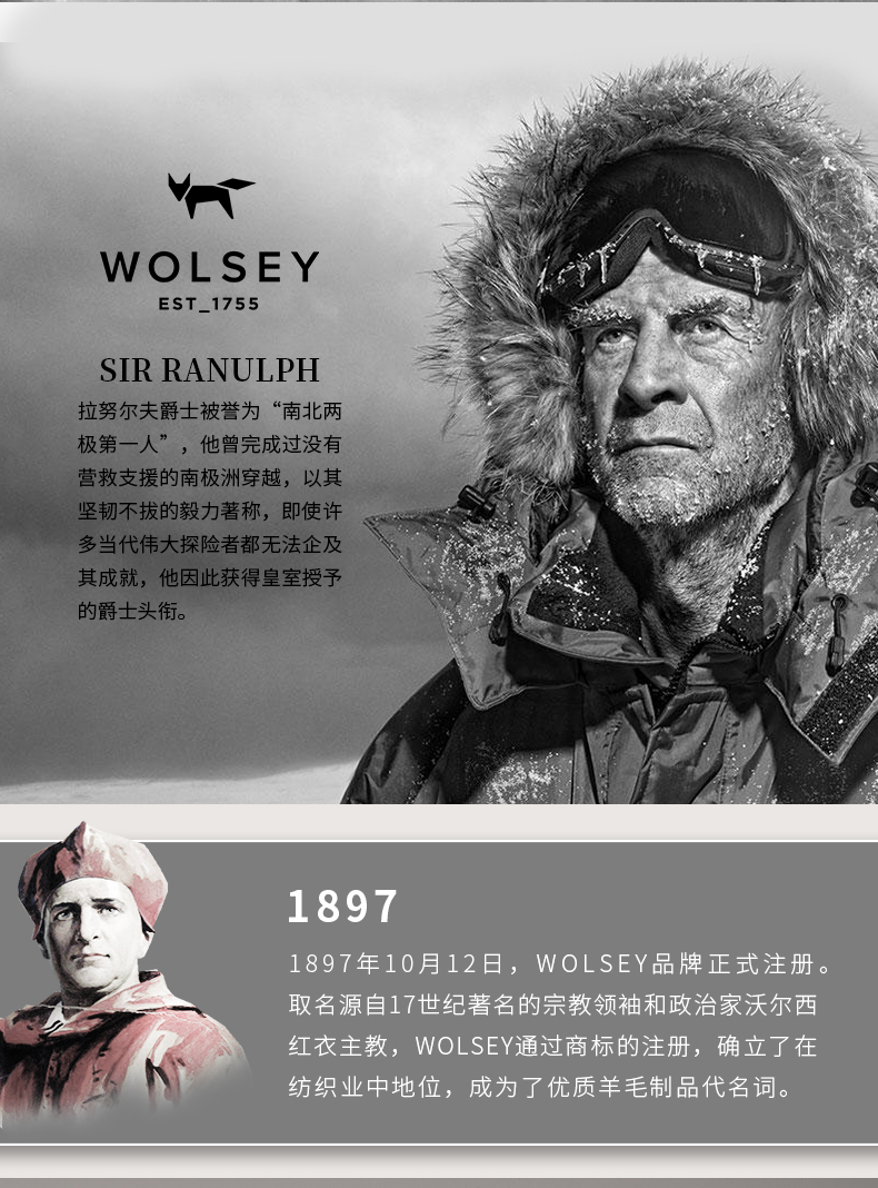 英国皇室御用品牌 Wolsey 户外系列 冲锋衣 全方位压胶防水 图4