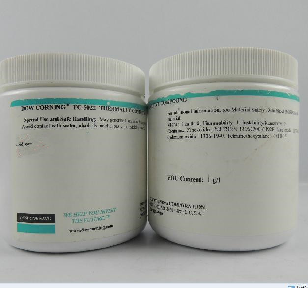 道康宁TC-5022 散热膏 导热硅脂 散热硅脂 进口正品 1KG包装