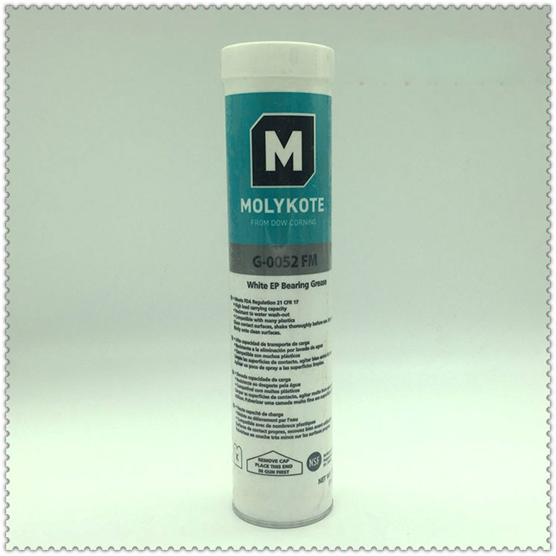 正品摩力克Molykote G-0052 FM白色极压轴承润滑脂 380g/支