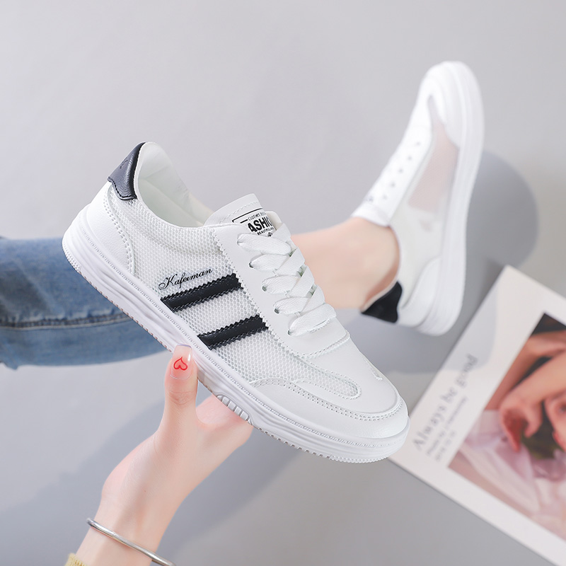 Small white shoes women's 2022 summer popular women's shoes single shoes new all-match student flat shoes Korean casual shoes