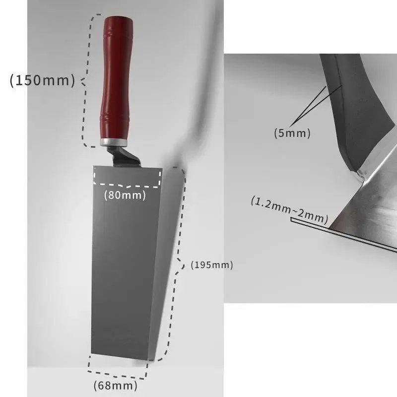 Monarch Grey Spoon Masonry Knife integrated moulding Clay Knife Petri Dish Knife Clay Rag Oil Ash Knife Clay Workout Tool