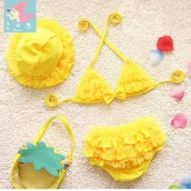 Childrens swimsuit girl little princess Baby split skirt sexy bikini 1-9 years old 6 baby cute swimsuit