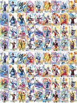 Combat Force one million Kaotmann Cards Rare Color Card SP Frosted Full Star Card Full of Rainbow Gold Card Collection Register