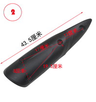 Yamaha Fuxi Ghost Fire Exhaust Pipe Cover Ling Ying 100 Qiaoge 100 Anti-hot Board Muffler Protective Cover Anti-hot Cover