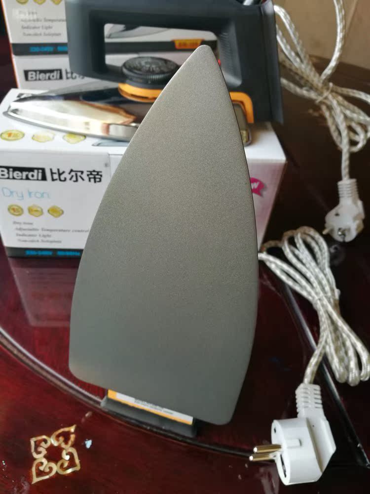 bàn ủi hơi nước tefal Billy kiểu cũ điện sắt công nghiệp gia đình ánh sáng điện sắt truyền nhiệt nóng khoan chính tả đậu trang trí 裱 thư pháp dán veneer - Điện sắt bàn là hơi nước philip