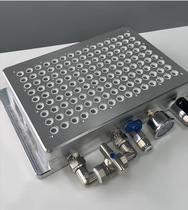 The finished porous vacuum suction cup has no sealing strip and can be milled through. The hole processing size is 200*300.