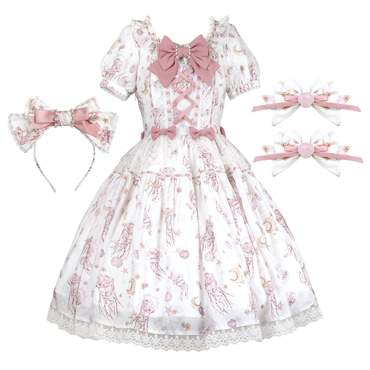 Искреннее милое платье, (Physicals), стиль Лолита, Lolita Jsk, Lolita OP