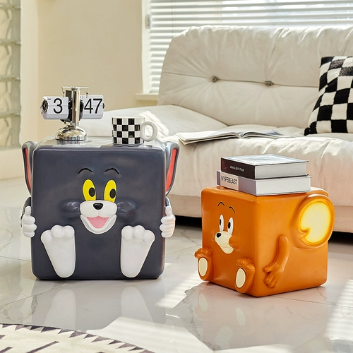 NORCHAIR Том и Джерри мультфильм креативный низкий табурет для дома милый орнамент простой дизайнерский маленький табурет