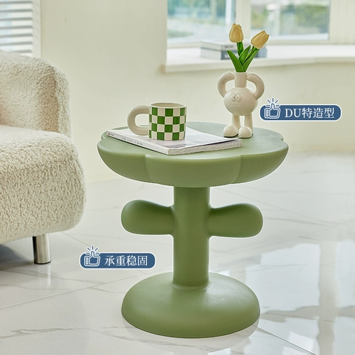 NORCHAIR Интернет-знаменитости, кремовый стиль, цветочный чайный домик, простой современный креативный столик для гостиной, небольшой столик для квартиры