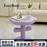 NORCHAIR Интернет-знаменитости, кремовый стиль, цветочный чайный домик, простой современный креативный столик для гостиной, небольшой столик для квартиры