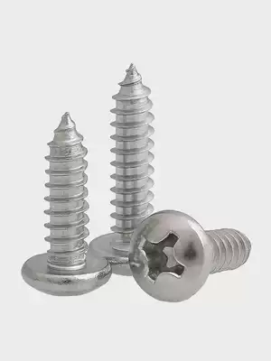 M4M5M6M8 304 stainless steel pan head self-tapping screw round head self-tapping screw * 5x6x8x10x16x100