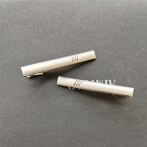 Genuine Gold Silver Tie Clip Metal O7 Wulu Collar Clip Tooling Formal