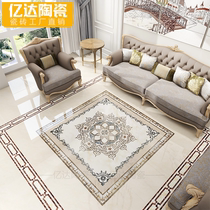 Entrance Xuanguan Parquet Floor Tiles Living Room Aisle Styling Tile Hotel Villa Crystalite Jigsaw Puzzle Floor Brick Custom