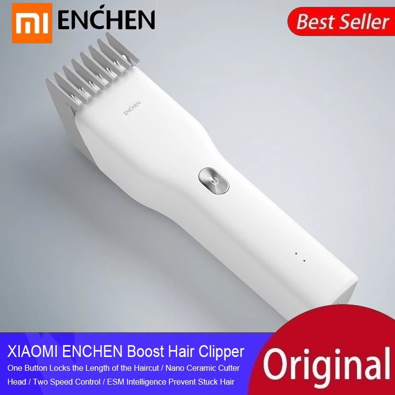 XIAOMI ENCHEN Electric Hair Clipper Trimmer Fr Men Adult Kid