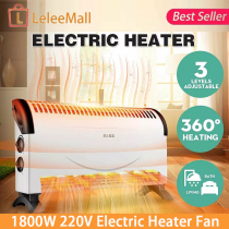 1800W Home Winter Thermostatic Electric Heater Warmer Fan