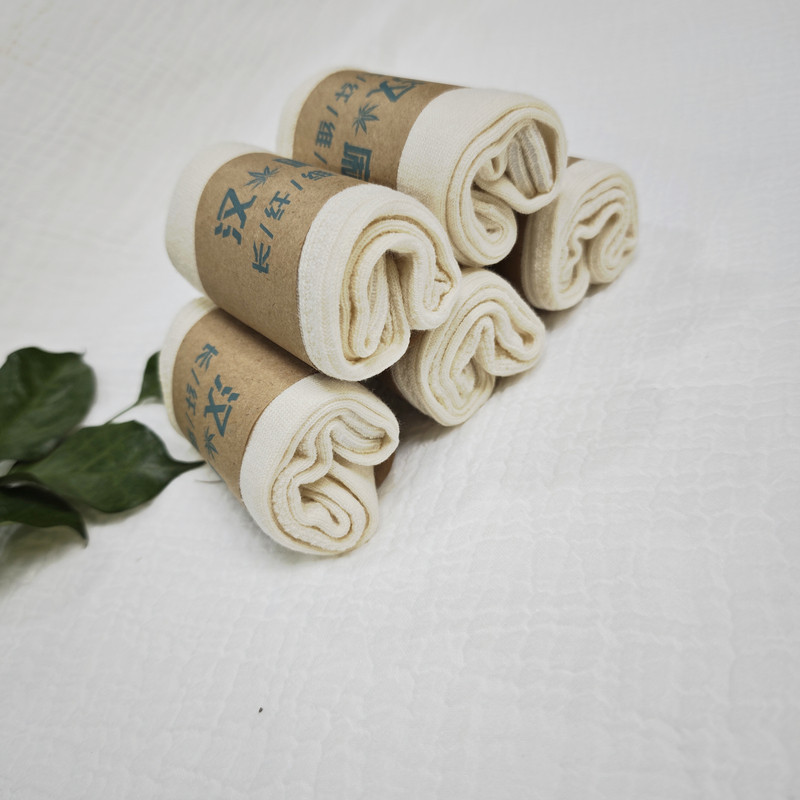 E217 (5 Pairs) Hemp Cotton High Socks 35-44