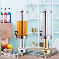 Container Small buffet Glass juice barrel Hot pot shop sesame oil barrel Stainless steel beverage machine Restaurant cold drink machine