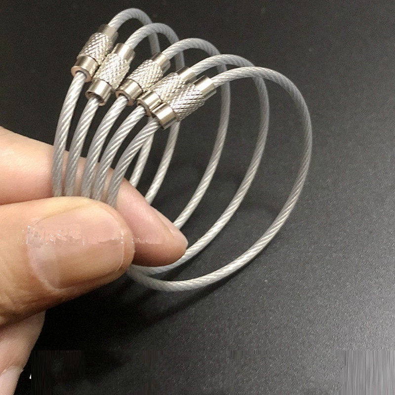 Iron ring card ring binding iron ring binding iron ring opening loose-leaf ring book ring buckle ring iron ring keychain removable ring