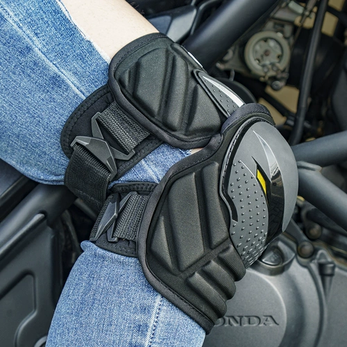 Наколенники для велоспорта, летнее защитное снаряжение, ветрозащитные налокотники, удерживающий тепло комплект подходит для мужчин и женщин, защита при падении, 4 предмета