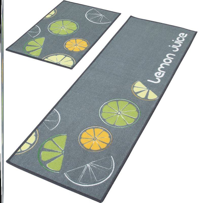 Plastic bathroom mute kitchen mats Stickers Carpet mats Doormat Non-slip silicone European fixed rub mats