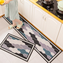 Nordic minimalist kitchen mat long strip water-absorbing oil-absorbing non-slip dirt-resistant household kitchen special carpet