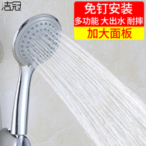 Shower head pressurized large water household toilet Bathroom rain shower pressurized shower hose set