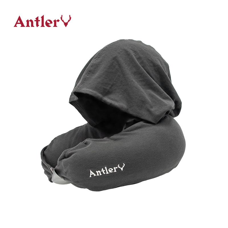antler Antri u pillow pillow - cars aircraft portable long - distance travel pillow with a hat u - shaped pillow
