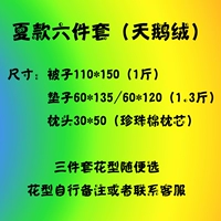 Шесть -цех летних моделей (бархатный ядро)