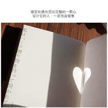 Love Day Mark This Birthday Gift for lovers Students Blank Handbooks This creative love letter notepad notepad