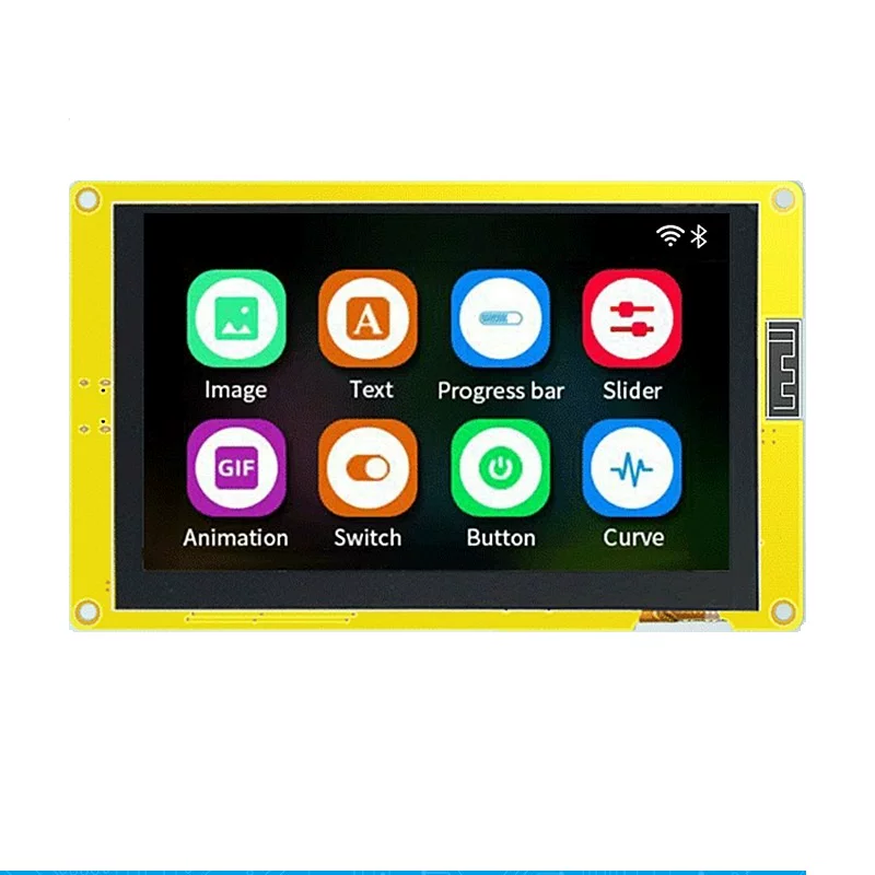 Плата разработки ESP32-S3 LVGL 5-дюйм 7-дюйм LCD графический дисплей сенсорный экран емкостной экран wifi Bluetooth MCU экран