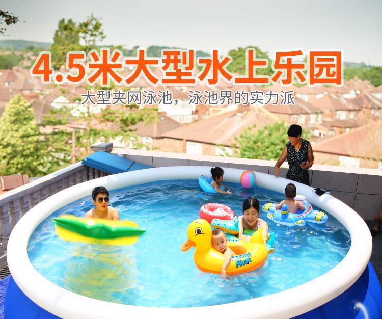 Bóng ngoài trời vuông lớn bể bơi nhỏ vô cực bể bơi bơm hơi dày bóng lăn nhỏ dán trong nhà - Bể bơi / trò chơi Paddle rùa đồ chơi thả bể bơi cho bé
