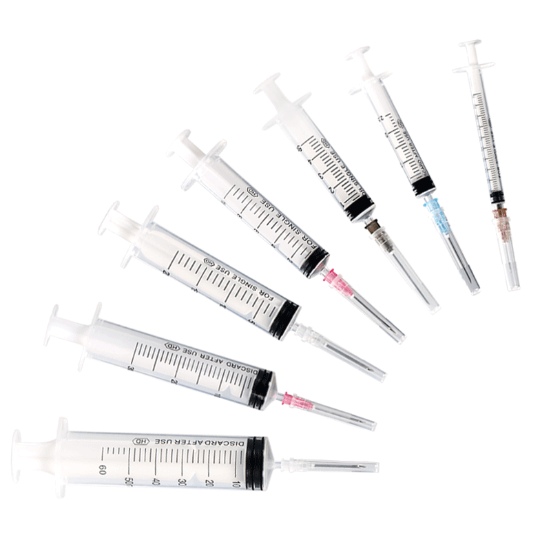 一次性注射器无菌针筒针管1ml2ml5ml10 30 50毫升带针头喂食器