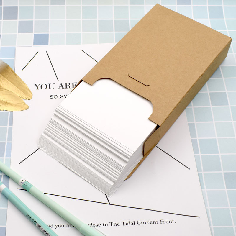 15X10Cm Postcard Size Boxed Hand-Painted Cards, High-Quality Dutch White Card with Gold Foil, Painting Marker, Pearlescent Galaxy Kraft Card, Blank Cardstock, Watercolor Paper, Hand-Dyed Card, Stamping
