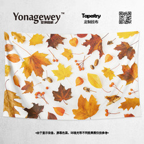 Plant Maple maple leaf deciduous surrounding photo illustration living room decorative painting poster background wall cloth hanging cloth blanket door curtain