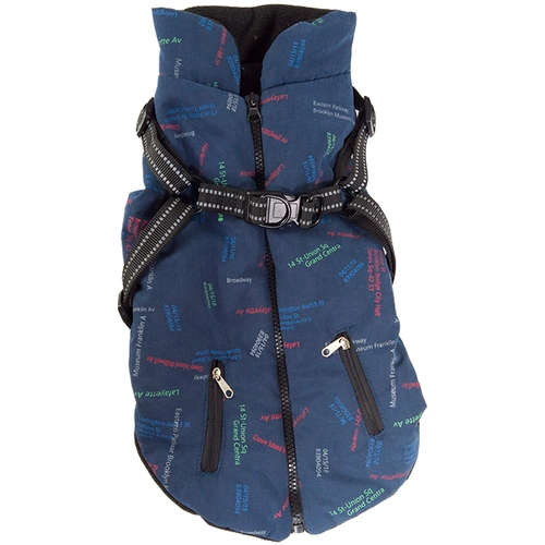 Собачья одежда осень и зимняя теплая плюшевая зимняя одежда хлопковой одежды Corgi Bibie Зимние утолщенные домашние животные могут тянуть Schnauzer