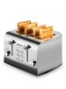 Silede Toaster for Home, Commercial, and Hotel Use, 4-Slice Breakfast Toaster, Multifunctional Thick and Thin Toast