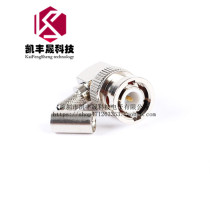 BNC-JW-3 Bend Feed BNC Video Elbow BNC male Head Type 50-3 90 Degree Connector Crimping