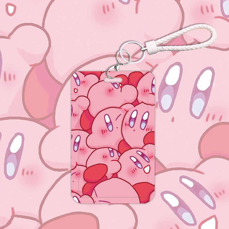 Star Kirby creative card set cute campus student card work card traffic bus card Yangchengtong girl ins