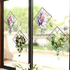 Стикер стены граффити 3d立体仿真画框贴纸北欧现代绿植墙贴客厅卧室墙遮丑补洞防水贴画