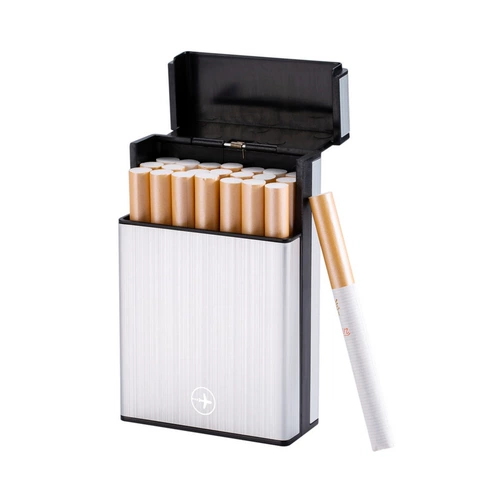 Автоматический портативный портсигар, креативная лента, тонкая коробка для хранения, 20 шт