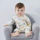 Onesies bé xuân và mùa thu bé romper sơ sinh rắm quần áo bé quần áo trẻ em quần áo tam giác nam và nữ - Áo liền quần