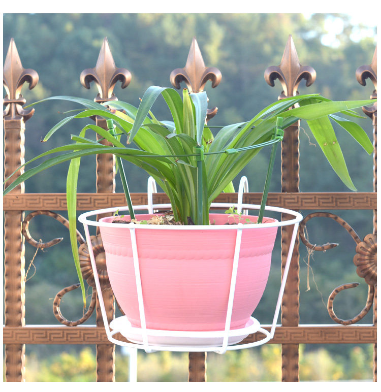 Pro-living colorful non-slip flowerpot plastic thickened resin golden kudzu flowerpot indoor fashion home