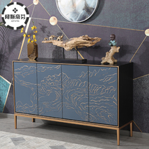 Light Extravagant Modern Shoe Cabinet Entrance Door Large Capacity Hyun Closing Cabinet Balcony Containing Lockers Colorful Painted Domestic Decorative Cabinet