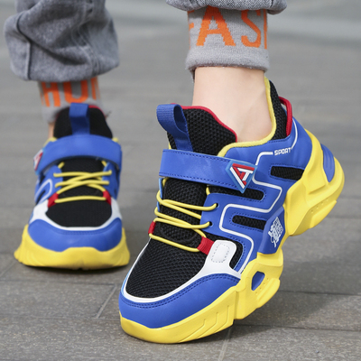 春秋款新款中大童男孩秋鞋季儿童老爹鞋子潮