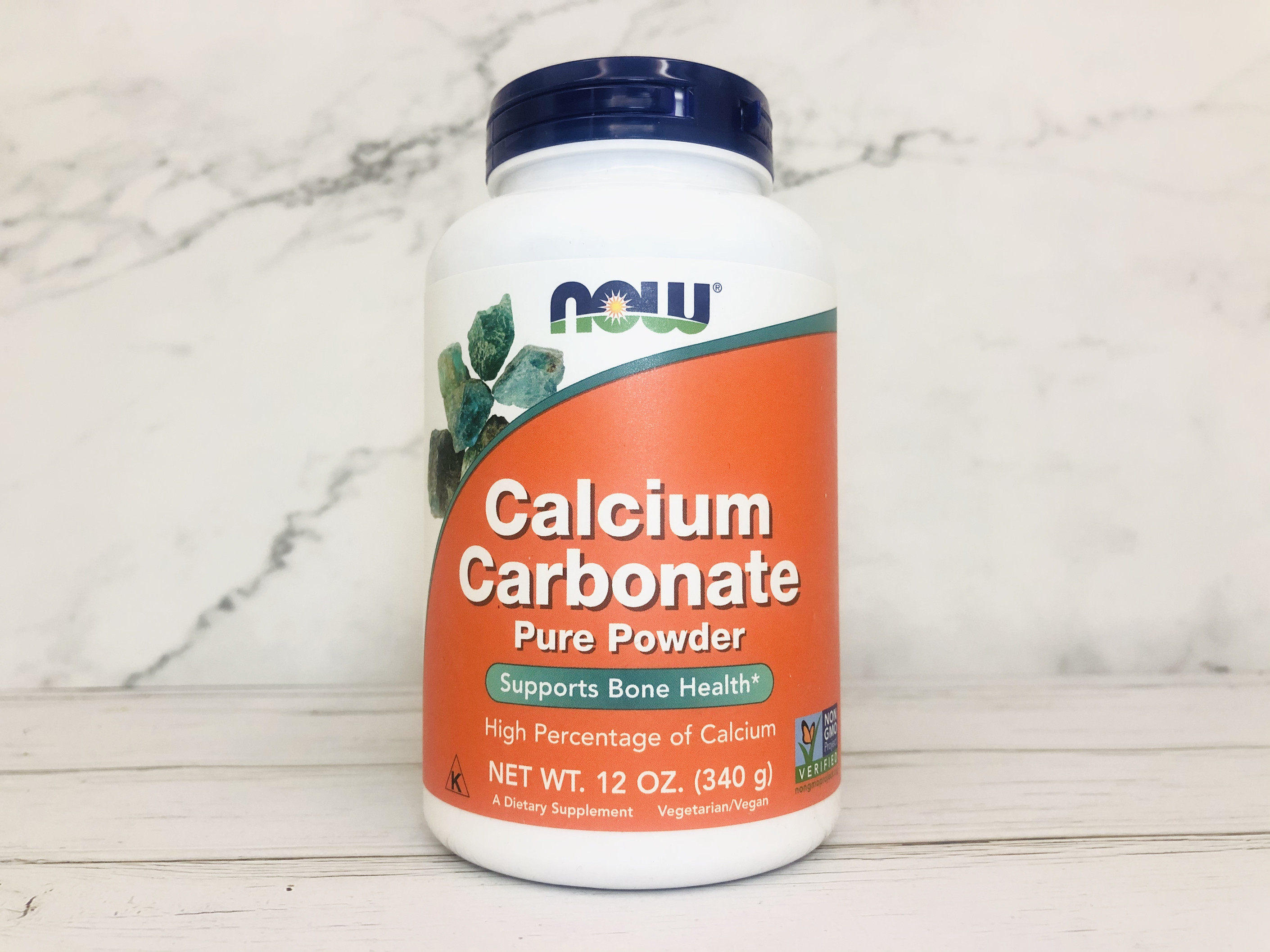 Nine children Meow Meow-American NowFoods calcium carbonate powder bulk raw bone meat homemade cat rice kittens calcium supplement