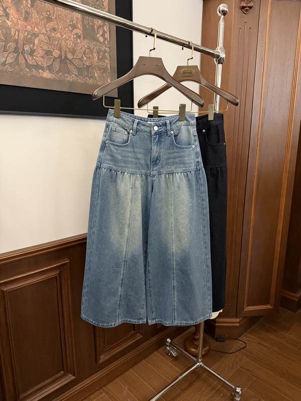 Mmt Korean Goods High-Quality Retro High-Waisted Wide-Leg Jeans for Women Autumn New Korean Style Loose Pants Mmt Korean Goods High-Quality Retro High-Waisted Wide-Leg Jeans for Women Autumn New Korean Style Loose Pants