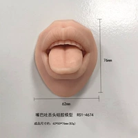 Rs1-4674 силиконовая модель рта и языка, модель из пищевого силикона поставляется в случайных цветах