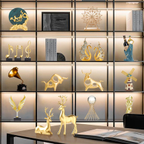 Light luxury soft outfit with package furnishings sample room TV cabinet home decoration living room wine cabinet porch ornaments